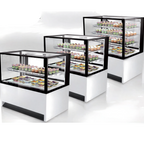 Thumbnail image #1 for Oscartek Italia 1-2-3 ITALIA 3 DP 1200 Refrigerated Deli Display Case, 47-3/8"W, Straight Glass, Self-Contained, 3 Shelves
