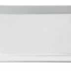 Thumbnail image #1 for Libbey APS Germany - Pure APS 83597 Rectangular Melamine Serving Tray, White, 15-3/4" x 11-7/8" x 1-1/4"