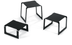 Thumbnail image #4 for Vollrath 3-Piece Square Bent Buffet Riser Set, Stainless Steel, Black