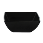Thumbnail image #1 for Thunder Group Classic 69004BK Square Melamine Bowl, 8 oz, Black, 3-7/8" x 3-7/8" x 1-3/4" Case of 8 Dozen