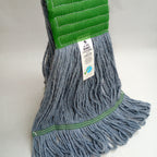 Thumbnail image #1 for ABCO CLM-303MWB Medium Blue Looped-End Mop Head, 5" Wide Band 1 Dozen