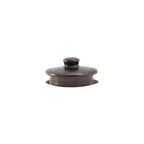 Thumbnail image #1 for Tuxton China Kona GZL-103L Royal Tea Pot Lid, 6.125"W x 6.125"D x 1.25"H, vitrified china, chip resistant, stackable, microwave, dishwasher 1 Dozen