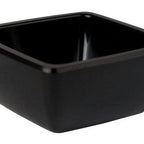 Thumbnail image #1 for Libbey APS Germany - Pure APS 83467 Square Melamine Bowl, 13-5/8 oz, 5 x 5 x 2-3/8 in, Black