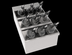 Thumbnail image #6 for Krowne MoveWell 3-Tier Stainless Steel Modular Speed Rack Insert, 12 x 21 x 6 Inches