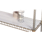 Thumbnail image #1 for SPG International Iss 2460PSG Opaque High-Density Polyethylene Shelf Liner, 60"W x 24"D