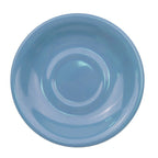 Thumbnail image #1 for CAC China Las Vegas LV-2-LBU 6-Inch Round Ceramic Saucer, Light Blue, Rolled Edge Case of 3 Dozen