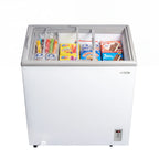 Thumbnail image #2 for Koolmore KM-ICD-70C Ice Cream Dipping Cabinet, 6.9 cu. ft., Chest, Stainless Steel Interior and Exterior, Sliding Lids, Digital Control