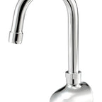 Thumbnail image #6 for Krowne Royal Series 16-190 Touchless Electronic Sensor Faucet, 4-1/2-Inch Gooseneck, Single-Hole Wall Mount, Polished Chrome