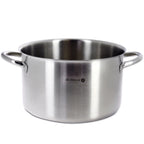 Thumbnail image #1 for JB Prince De Buyer S465 20 Stainless Steel Half Stock Pot, 4.2 qt, 7.9" Diameter