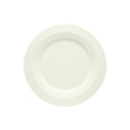 Thumbnail image #1 for Libbey Schonwald, Allure 9120022 Round Porcelain Plate, 8-5/8" Diameter, Faceted Design, Bone White