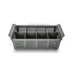 Thumbnail image #1 for Concasse MCRACES08A Cutlery Compartment Half Basket with Handles Case of 12