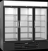 Thumbnail image #6 for Beverage-Air MarketMax 3-Section Reach-In Wine Merchandiser, 3 Double-Pane Hinged Glass Doors, Bottom-Mount, Black, 70.19 Cu. Ft.