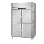 Thumbnail image #1 for Victory Refrigeration UltraSpec™ RS-2N-S1-HD-HC Two-Section Reach-In Refrigerator, 37.5 cu. ft., Solid Half-Height Hinged Doors, Stainless Steel