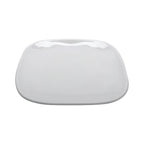 Thumbnail image #1 for G.E.T. GET SCS-9-AM-W Square Melamine Dinner Plate, White, 9-1/2" 1 Dozen
