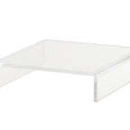 Thumbnail image #2 for Cal-Mil Milo 23817-3-12 Acrylic U-Style Buffet Riser, Clear, 12"W x 12"D x 3"H