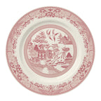 Thumbnail image #1 for Steelite International HL Ivory HL44463893 Round China Plate, Rolled Edge, 10-5/8", Willow Rose 1 Dozen