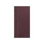 Thumbnail image #1 for Risch Chicago CMBFF-IRI 4.25X11 Iridescent Shimmer Faux-Leather Menu Board, 4-1/4" x 11", 3-Hole Binder Case of 25