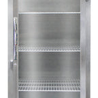 Thumbnail image #2 for Continental Refrigerator Designer Line D1RNGD One-Section Glass-Door Reach-In Refrigerator, Top-Mounted Self-Contained, Stainless Steel Front