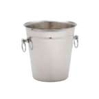 Thumbnail image #1 for Alegacy Foodservice Products 89501 Stainless Steel Non-Insulated Wine Bucket, 8-3/8" Diameter x 8-3/8"H