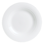 Thumbnail image #1 for Steelite International Rene Ozorio, Aura 6300P013 Porcelain Round Flat Rim Plate, 6-3/4" Case of 2 Dozen