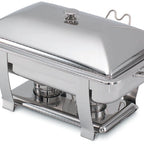 Thumbnail image #2 for Vollrath Orion® 46518 9 Qt Rectangular Lift-Off Chafer with Built-In Cover Holder, 18/8 Stainless Steel