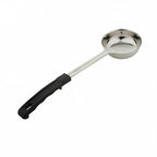 Thumbnail image #1 for Libertyware SPO6 6 oz Solid Portion Control Serving Spoon, Stainless Steel with Black Plastic Handle Case of 120