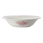 Thumbnail image #1 for 1880 Hospitality Lancaster Garden by Oneida® L6703052760 Porcelain Pasta Bowl, 10 oz, 6-inch, Irregular Round, Pink Floral Case of 4 Dozen
