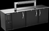 Thumbnail image #2 for Beverage-Air DDN94HC-B-12T 94-Inch Direct Draw Beer Dispenser with 12-Tap Tower, 3 Solid Doors, Black Exterior