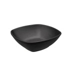 Thumbnail image #1 for CAC China KC MLKC-B7-MK Square Melamine Bowl, 25 oz, 7 x 7 x 2-3/8 in, Matte Black Case of 3 Dozen