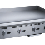 Thumbnail image #2 for Dukers Appliance Co., USA Ltd. DCGMA48 . 48" Gas Countertop Griddle with 1" Smooth Steel Plate and 4 Independent Manual Controls