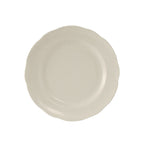 Thumbnail image #1 for Tuxton China Shell TSC-006 Ceramic Plate, 6-3/8" Round, Scalloped Edge Case of 3 Dozen