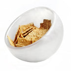 Thumbnail image #1 for Steelite International Kenny Mack KMK1025SH Slant Resin Bowl, 8" Diameter x 6"H, Shell, Dishwasher Safe