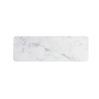 Thumbnail image #1 for G.E.T. Sierra - EGS M186RCM-C Melamine Rectangular Serving Board, 18 x 6 x 1/2 in, Faux Carrara Marble Case of 6