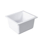 Thumbnail image #2 for G.E.T. Modern American - EGS B16375-W . . White Melamine GN 1/6 Food Pan, 6-7/8" x 6-3/8" x 3-3/4"H Case of 4