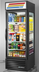 Thumbnail image #7 for True 1-Section Glass End Merchandiser Refrigerator with Hinged Door, Black