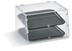 Thumbnail image #5 for Vollrath Countertop Curved-Front Full-Service Bakery Display Case, Non-Refrigerated, Rear Door, Clear Acrylic, 2-Tray Capacity