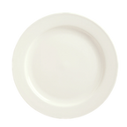 Thumbnail image #1 for Libbey Flint 951250333 China Plate, 10-5/8" Round, Rolled Edge, Fully Vitrified
