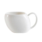 Thumbnail image #1 for CAC China White Pearl WH-1 Porcelain Coffee Cup, 5-1/2 oz, Bone White, Non-Stackable Case of 3 Dozen