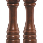 Thumbnail image #1 for Chef Specialties Professional Series Imperial 10102 10-Inch Walnut Salt and Pepper Mill Set with Stainless Steel and Ceramic Grinders