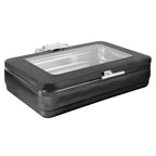 Thumbnail image #1 for Steelite WNK HW/Buffet 5370S573 8 Qt Rectangular Induction Chafer with Hinged Glass Lid and Stainless Steel Insert