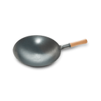 Thumbnail image #1 for Concasse MCCOWOK03 14-Inch Carbon Steel Wok Pan with Stainless Steel Handle, Induction Ready Case of 36