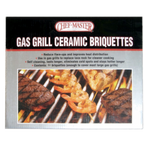 Thumbnail image #1 for Chef Master 05004CM Ceramic Self-Cleaning Gas Grill Briquettes Case of 6