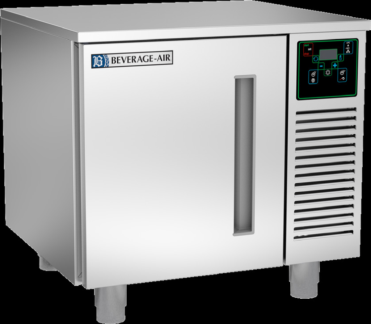 Product image #2 for Beverage-Air Countertop Self-Contained Blast Chiller/Freezer, 3-Pan 12x20 Capacity, 115V