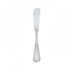 Thumbnail image #1 for 1880 Hospitality Update International™ RE-109 ™ 6-1/4" Extra Heavyweight Butter Spreader, 18/8 Stainless Steel, Mirror Polish Case of 12 Dozen