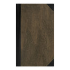 Thumbnail image #1 for Risch WOOD-2V 8.5X14 Wood Menu Cover, 8-1/2" x 14", Double-Fold, 2-View Case of 25