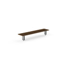 Thumbnail image #1 for Steelite International Mogogo, Modular MGCIAF03WSXX Modular Buffet Extension Shelf, Bengali Mango Wood Laminate, 47"W x 10"D x 6-1/2"H