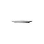Thumbnail image #2 for Steelite International Folio, Porcelain 62587FP813 6-1/2" Round Porcelain Rim Plate, Scalloped Edge, Black Line Case of 2 Dozen