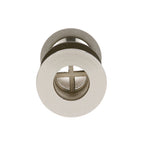 Thumbnail image #1 for AllPoints Foodservice Parts & Supplies 561213 Heavy Cast Sink Drain Assembly, 1" NPS, 2" Flange, Nickel-Plated Brass