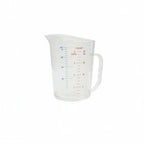Thumbnail image #1 for Thunder Group PLMD032CL 4-Cup Clear Polycarbonate Measuring Cup with Handle Case of 24
