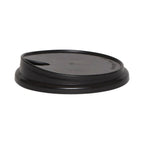 Thumbnail image #1 for G.E.T. GET PK/BB-LID2-BK Beverage Container Lid, Black Plastic, 3.4" Diameter x 0.73"H Case of 8 Dozen